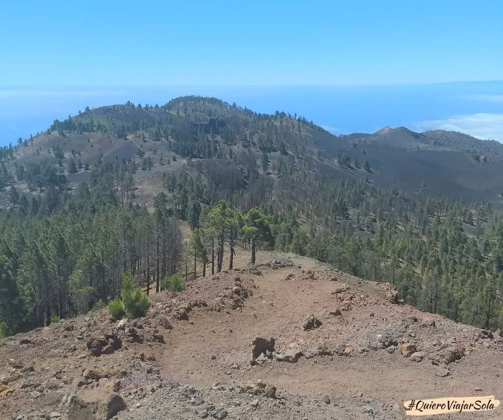 Ruta de los Volcanes, vistas