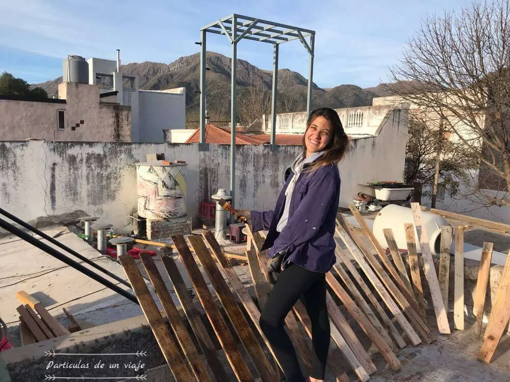 Viajar sola con poco dinero, voluntariado