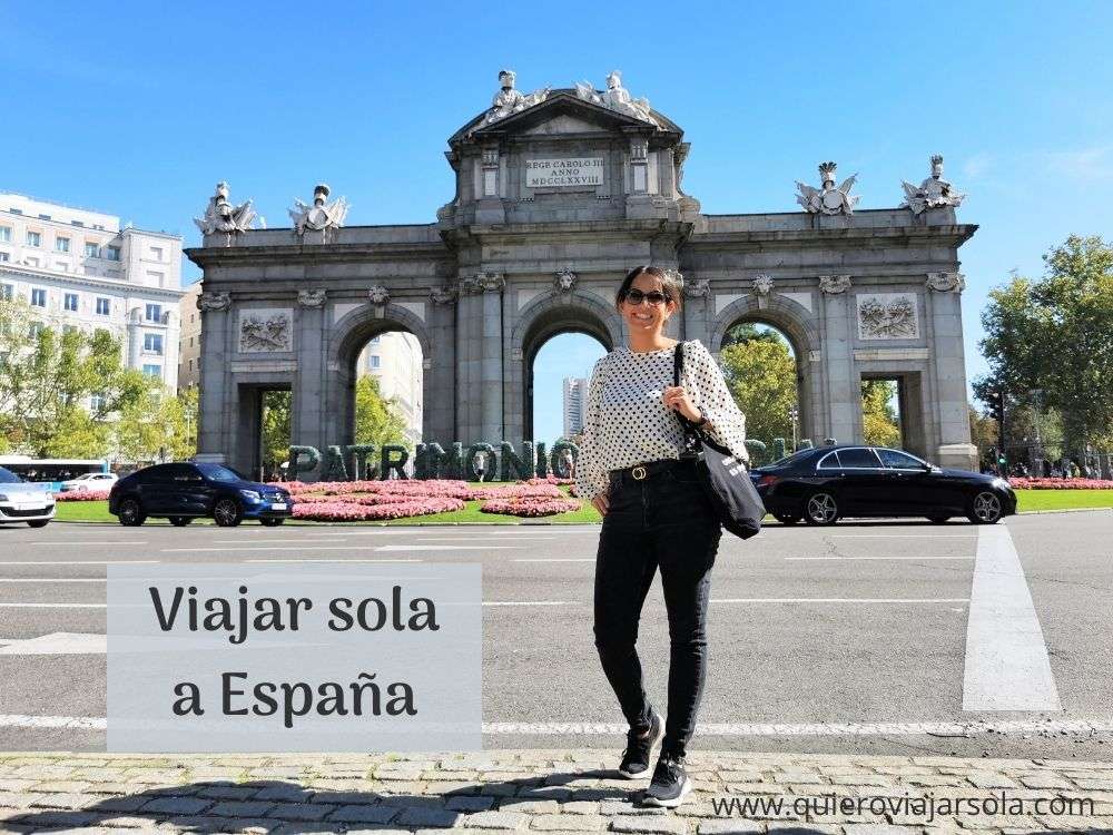 Viajar sola a España