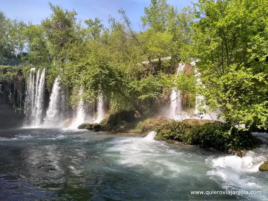 Las cascadas superiores
