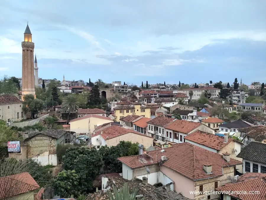 Vista del centro histórico desde un mirador