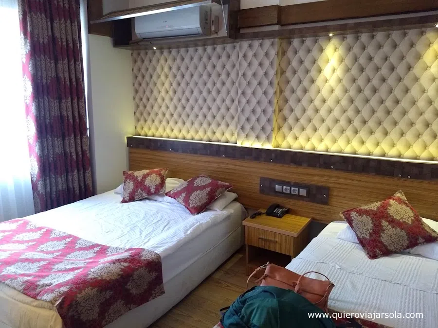Mi habitación en el hotel Mevre