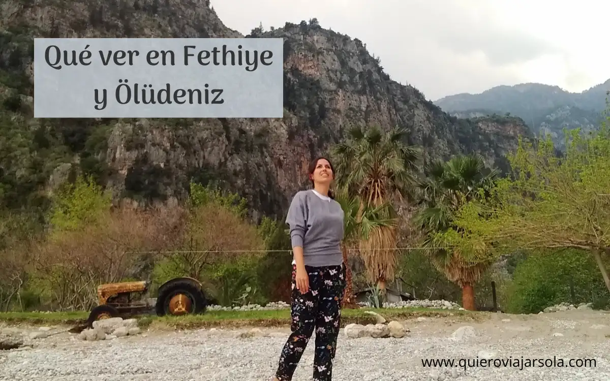 Yo en el valle de las Mariposas en Ölüdeniz