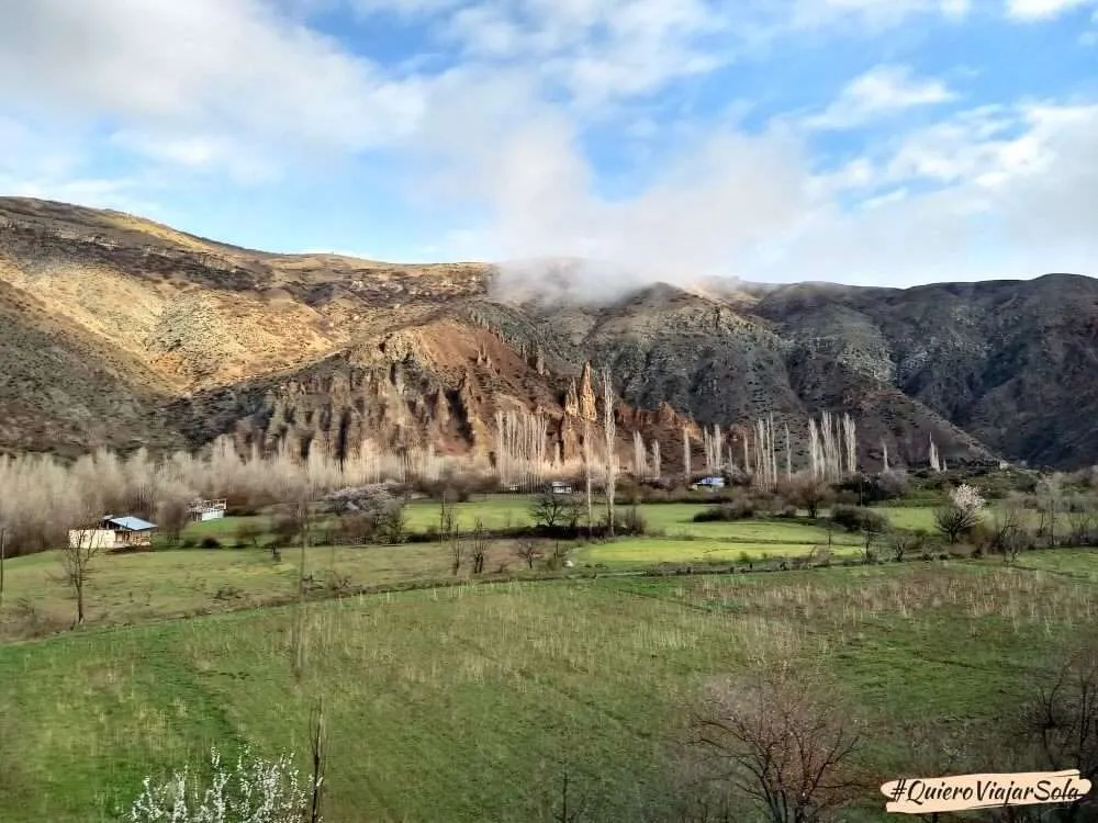 Viajar en el Dogu Ekspresi, paisaje