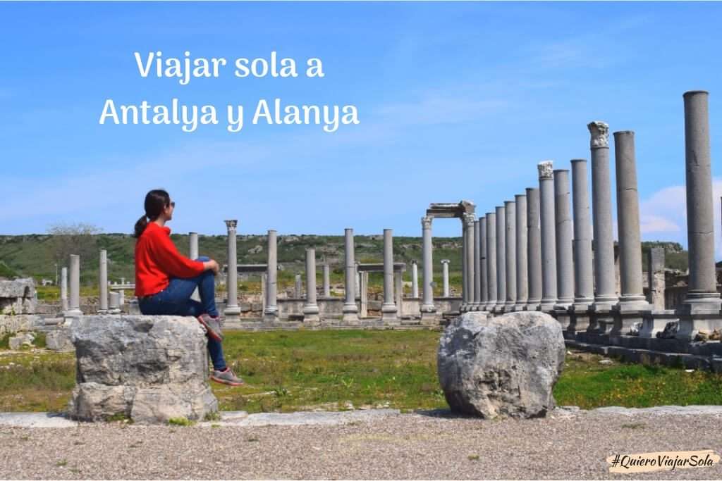 Viajar sola a Antalya y Alanya