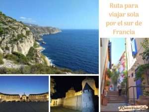 Diferentes lugares del sur de Francia