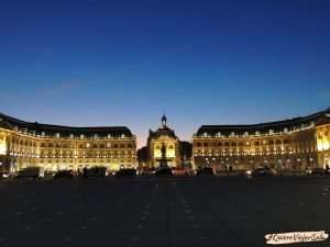 Place de la Bourse en Burdeos