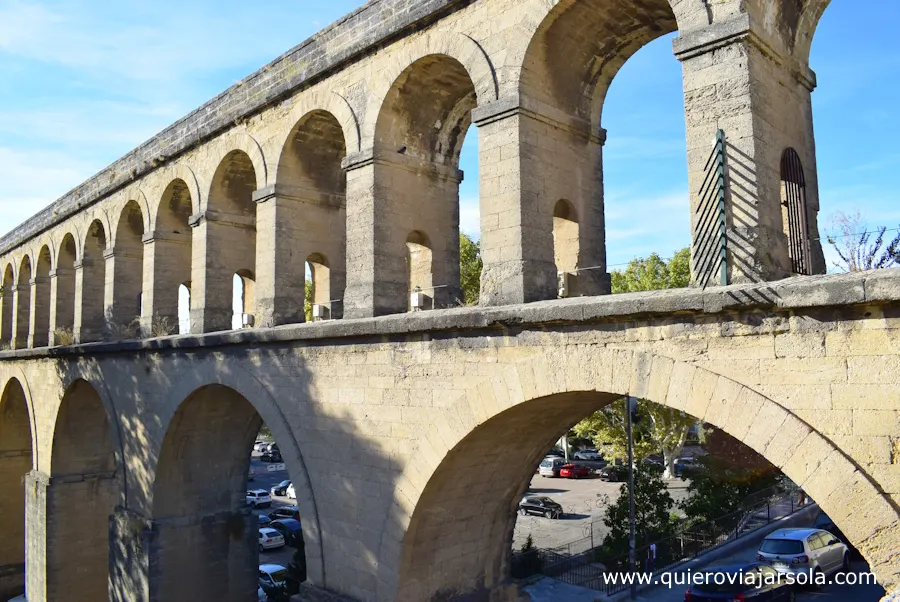 Arcadas del acueducto