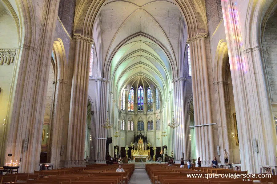 Interior de la catedral