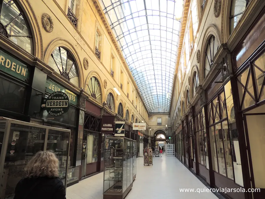 Interior de la galería