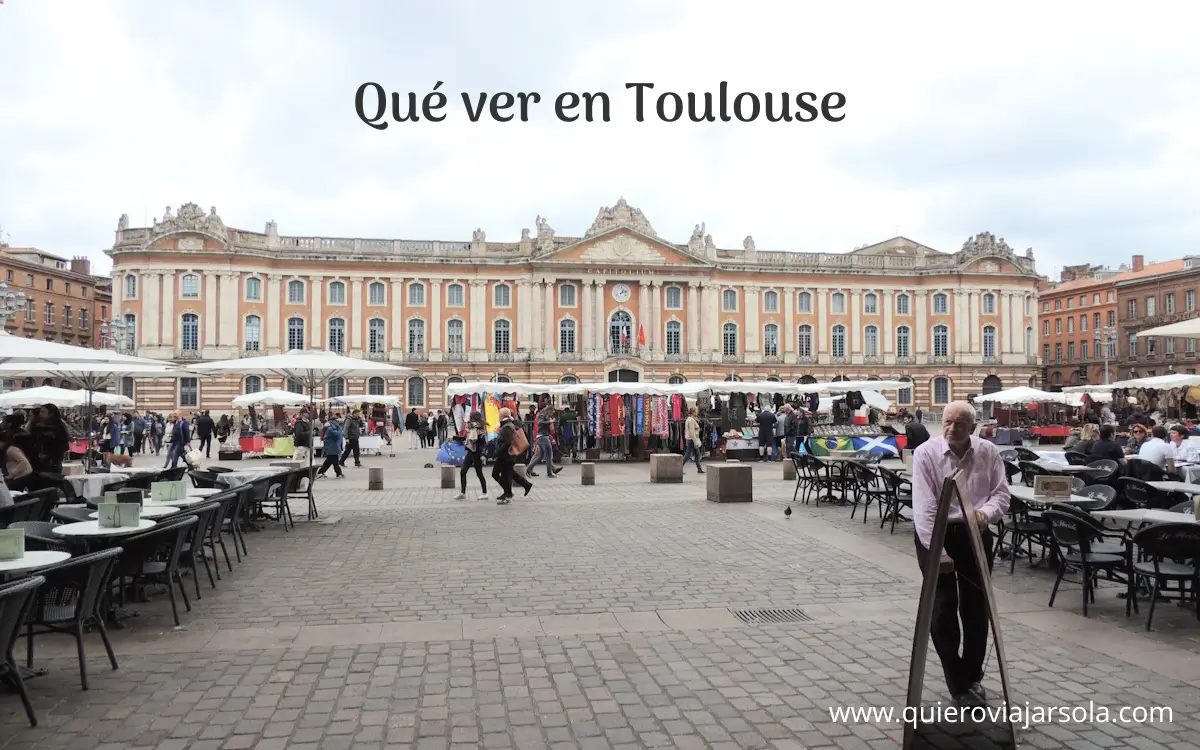 Plaza del Capitolio en Toulouse