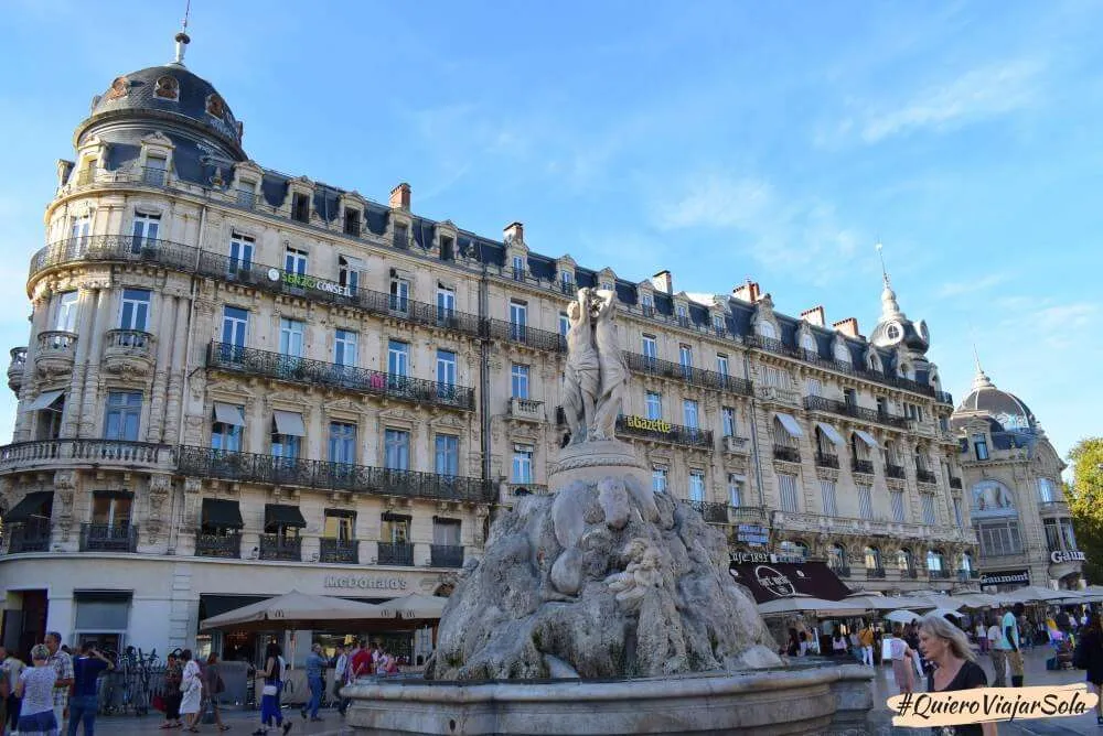 Viajar sola a Montpellier