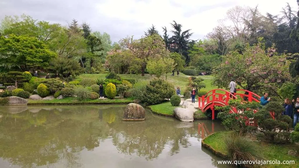 Viajar sola a Toulouse, Jardín Japonés