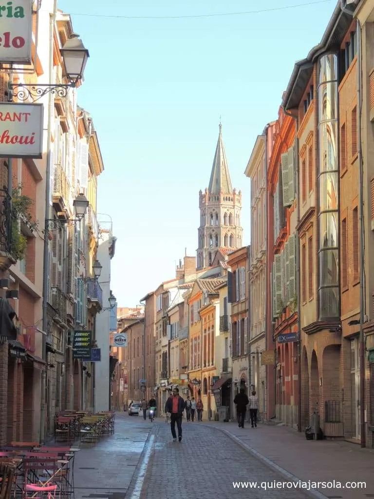 Viajar sola a Toulouse, Rue du Taur