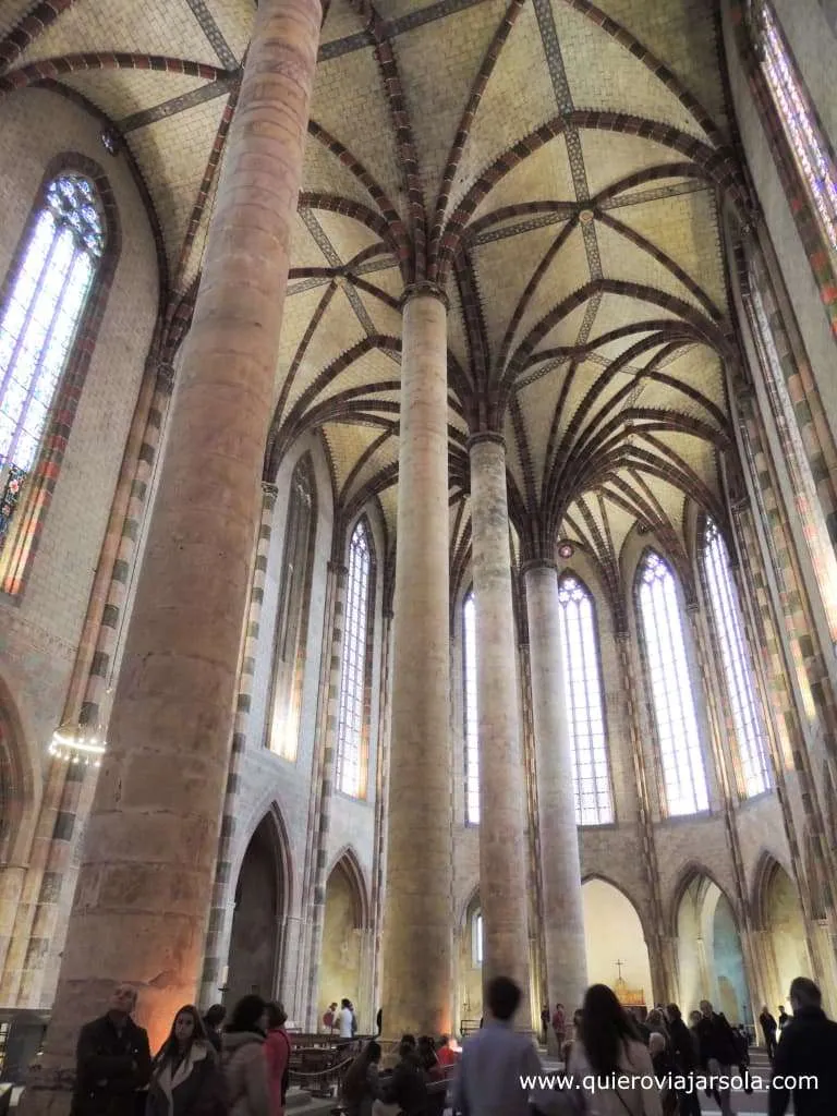 Viajar sola a Toulouse, convento de los Jacobinos