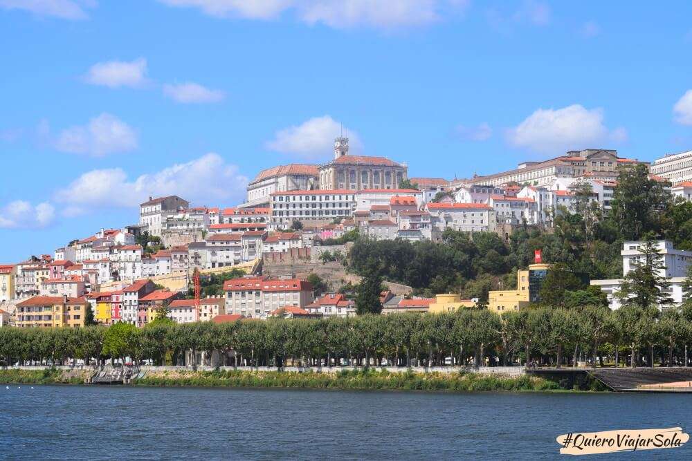 Viajar sola a Coimbra, río Mondego