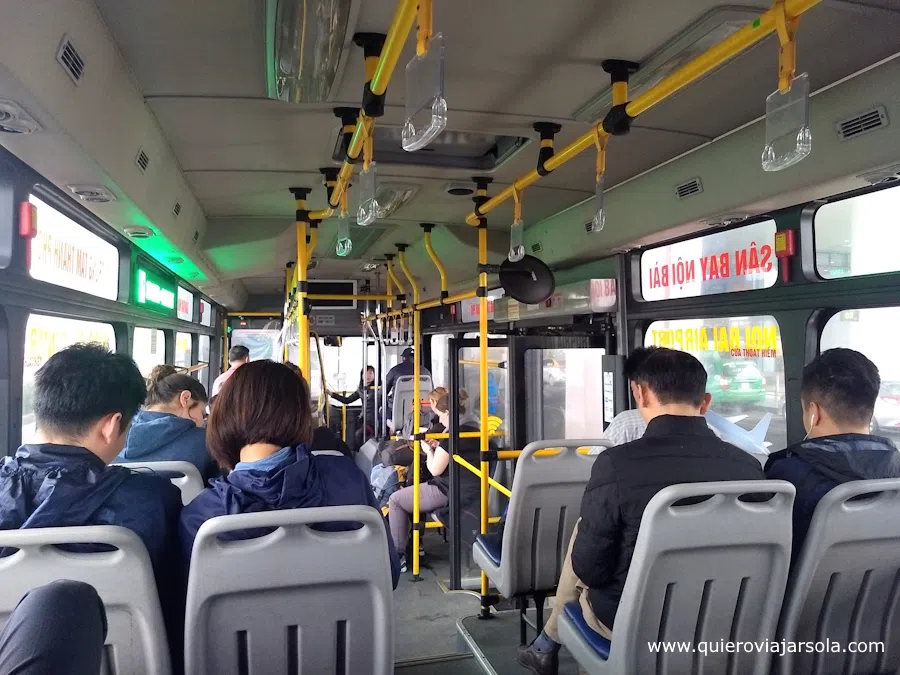 Interior del autobús