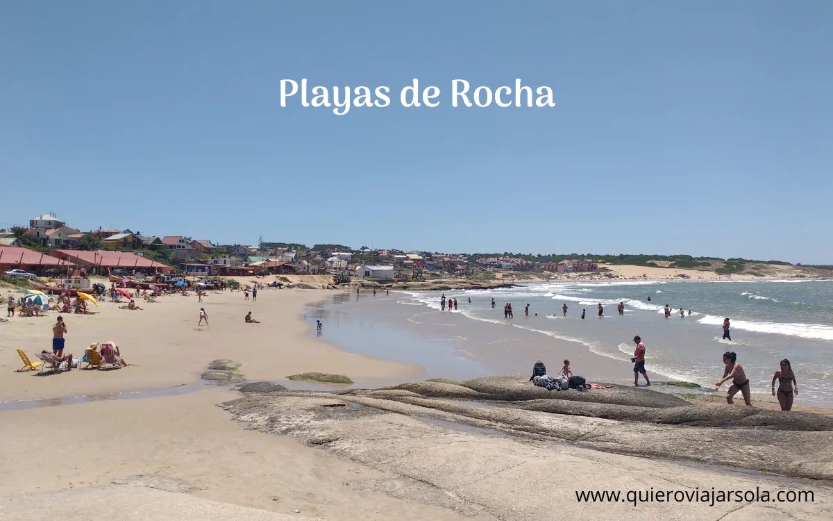 Playa de los Pescadores en Punta del Diablo