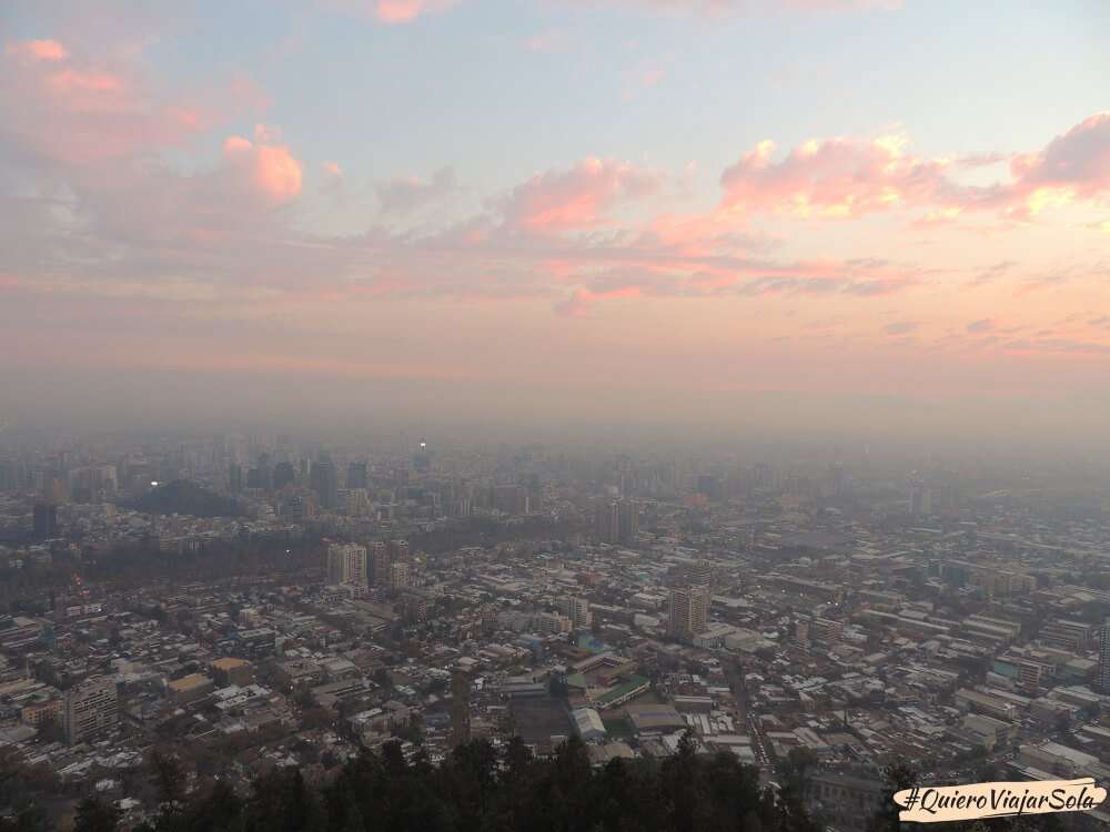 Viajar sola a Santiago de Chile