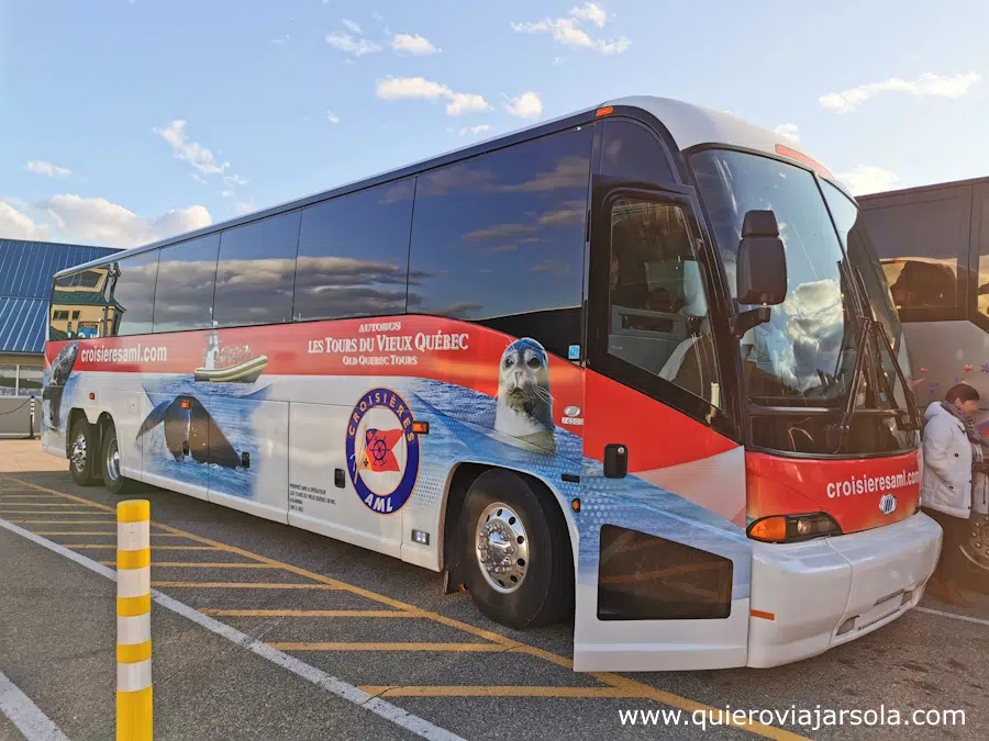 Exterior del bus