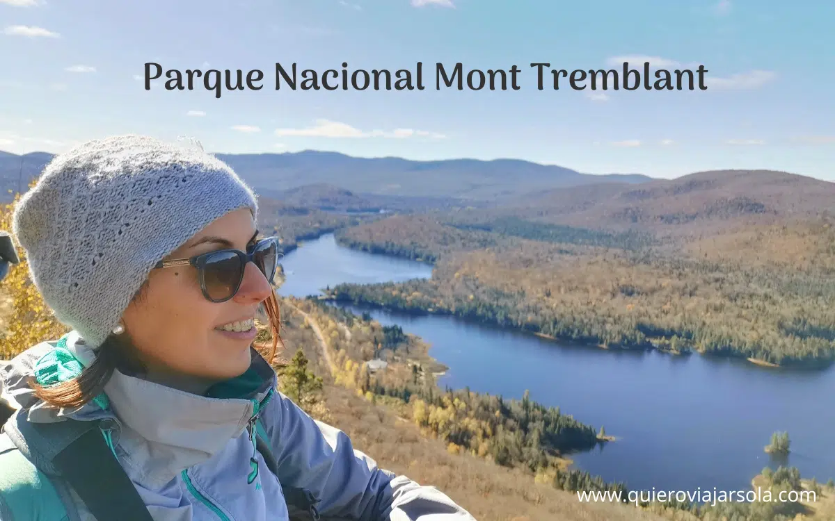 Yo en un mirador al lago Monroe