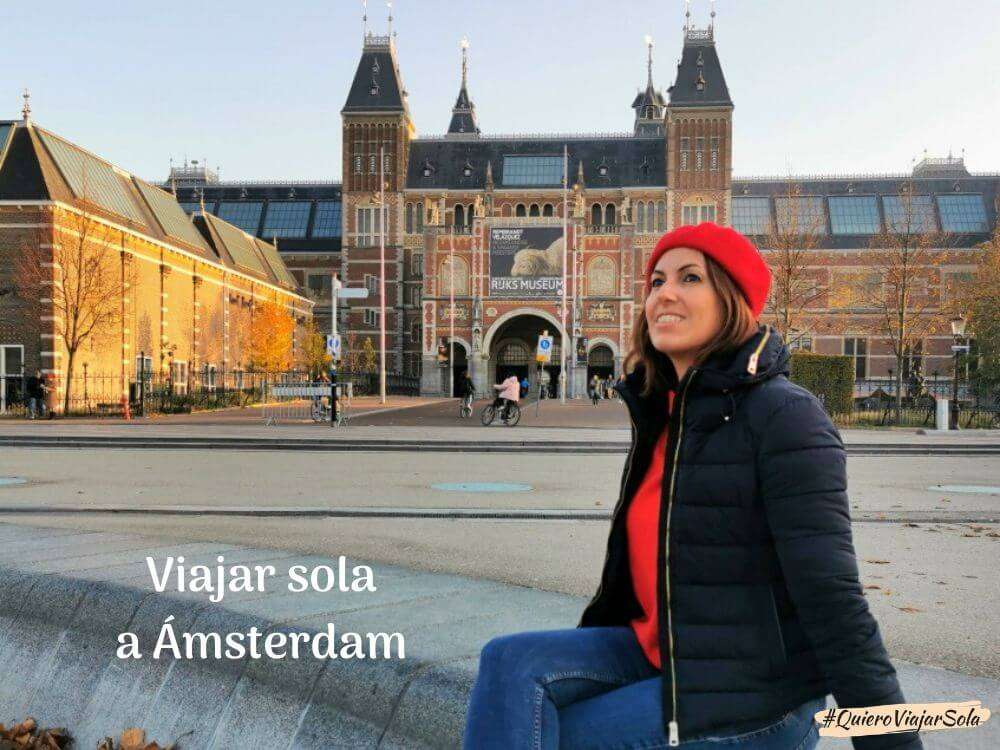 Viajar sola a Ámsterdam