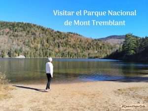 Yo en el Parque Nacional de Mont Tremblant