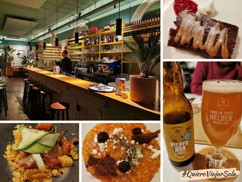Restaurante Instock en Ámsterdam
