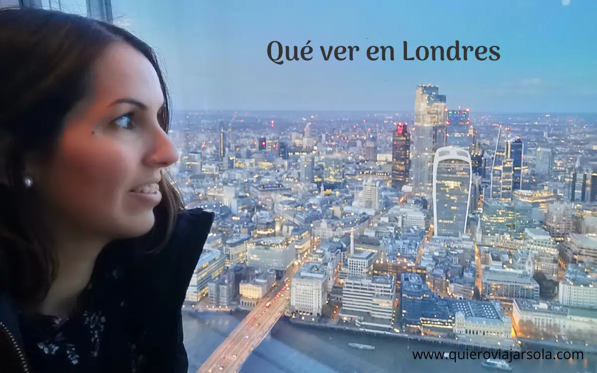 Yo en The View from The Shard