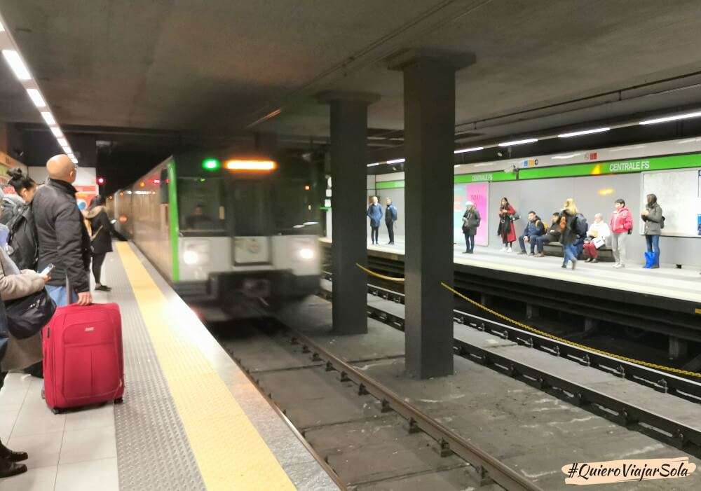 Cómo llegar a Milán, metro