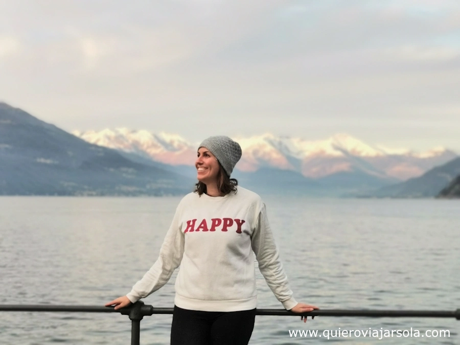 Yo en el Lago di Como