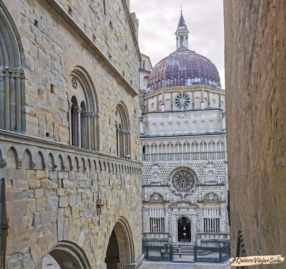 Viajar sola a Bérgamo, Ciudad Alta