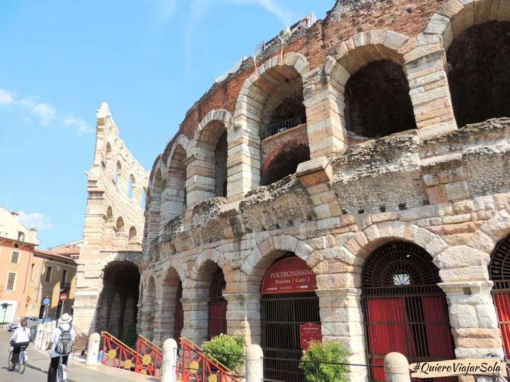 Viajar sola por el norte de Italia, Verona