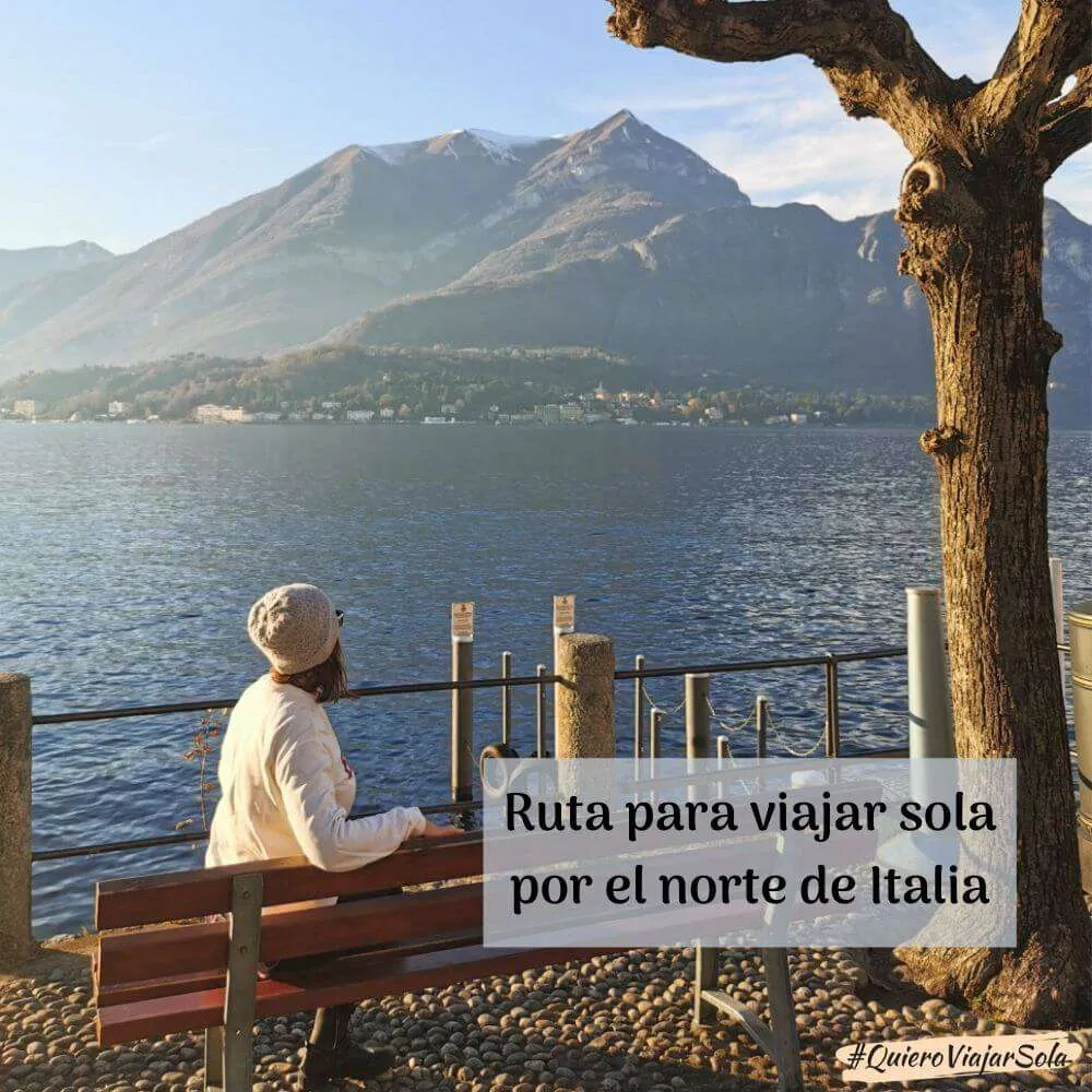 Viajar sola por el norte de Italia