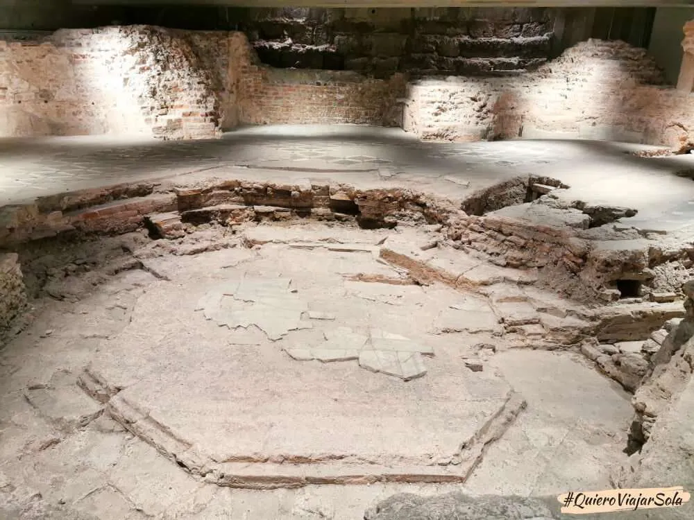 Visitar el Duomo de Milán, área arqueológica