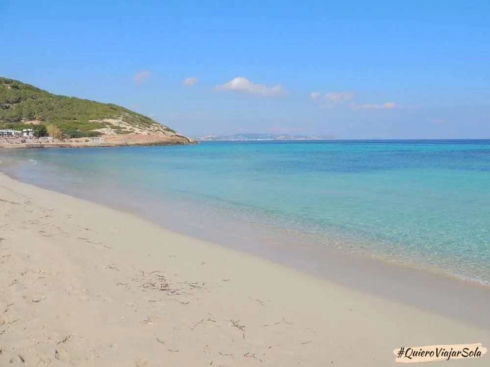 Viajar sola a Ibiza, des Cavallet