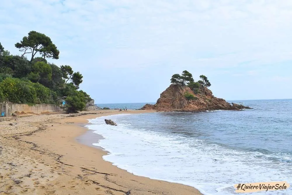 Viajar sola a la Costa Brava, Platja d'Aro