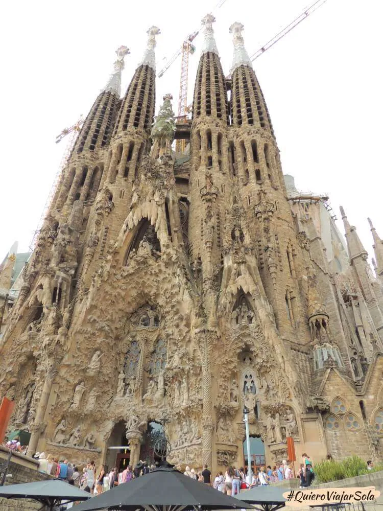 Visitar la Sagrada Familia, fachada del Nacimiento