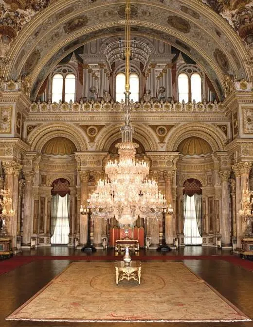 Palacio de Dolmabahçe, sala de fiestas