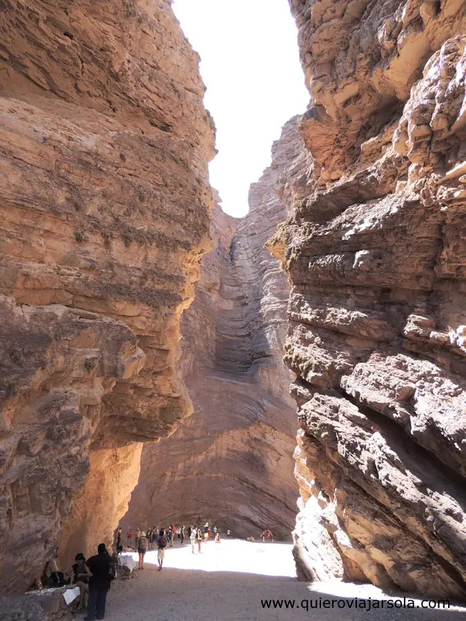 Entrada al Anfiteatro en la Quebrada de las Conchas