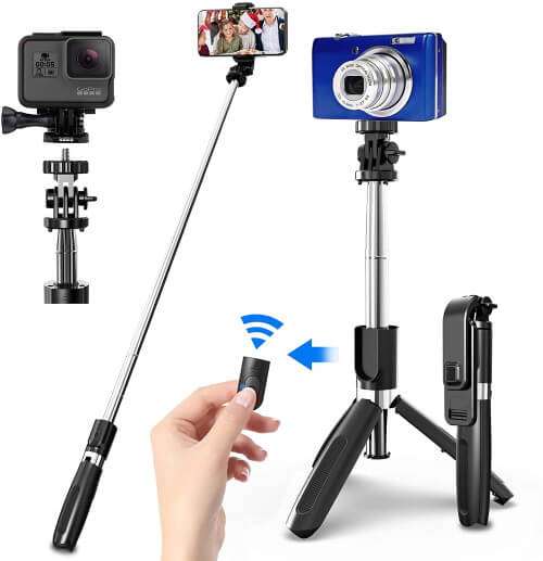 palo selfie trípode