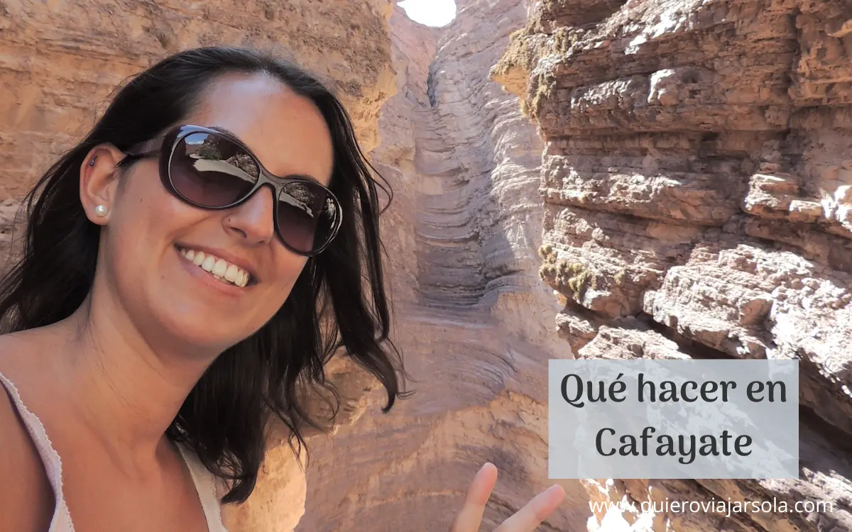 Yo en el Anfiteatro, formación de la Quebrada de las Conchas
