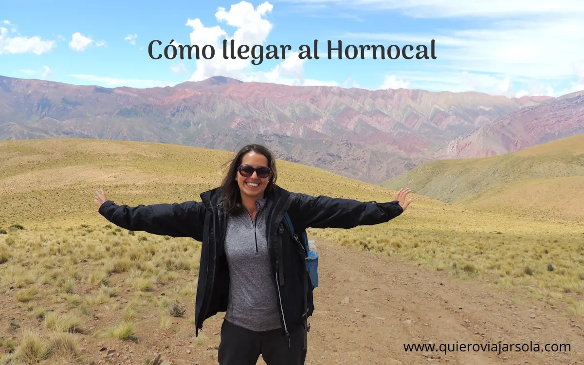 Yo en el mirador del Hornocal en Humahuaca