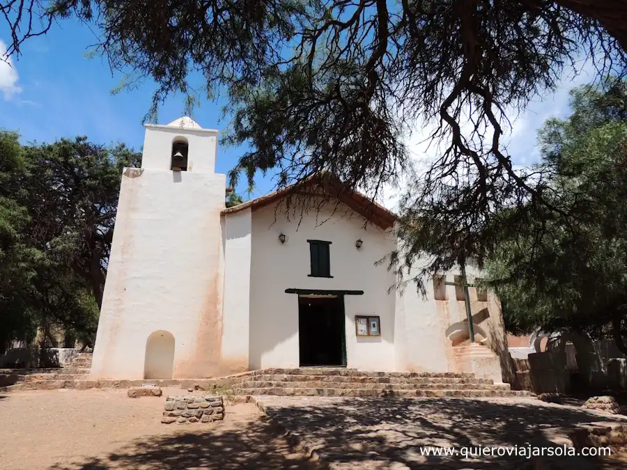 Fachada de la iglesia de Purmamarca