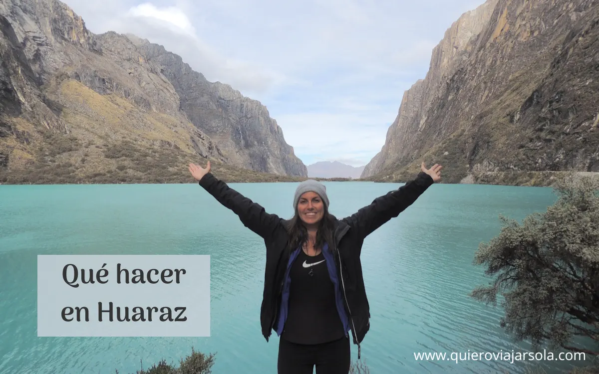 Yo en las Lagunas de Llanganuco 