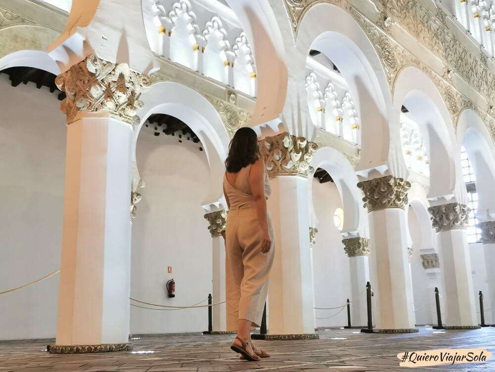 Viajar sola a Toledo, Sinagoga de Santa María la Blanca
