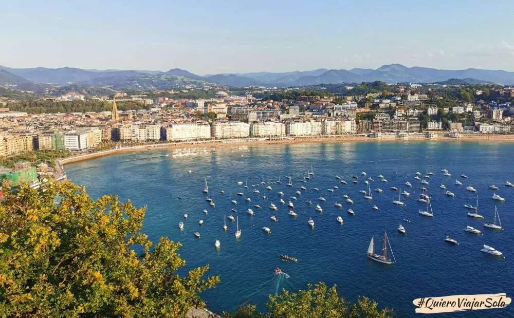Camino de Santiago sola - San Sebastián