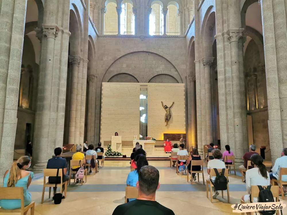 Camino de Santiago y coronavirus, misa del peregrino