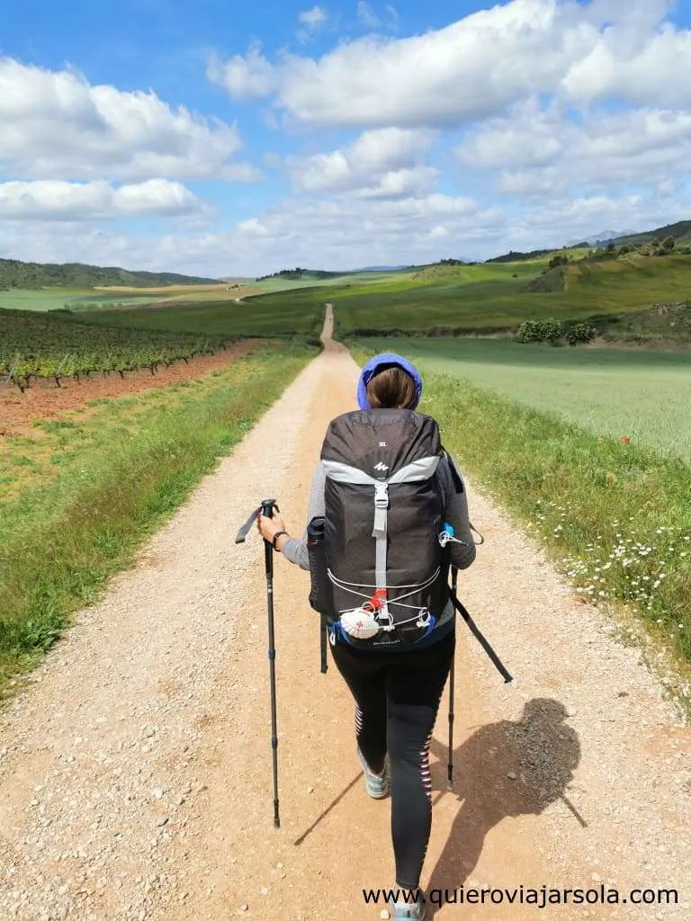 Hacer el Camino de Santiago sola, caminando