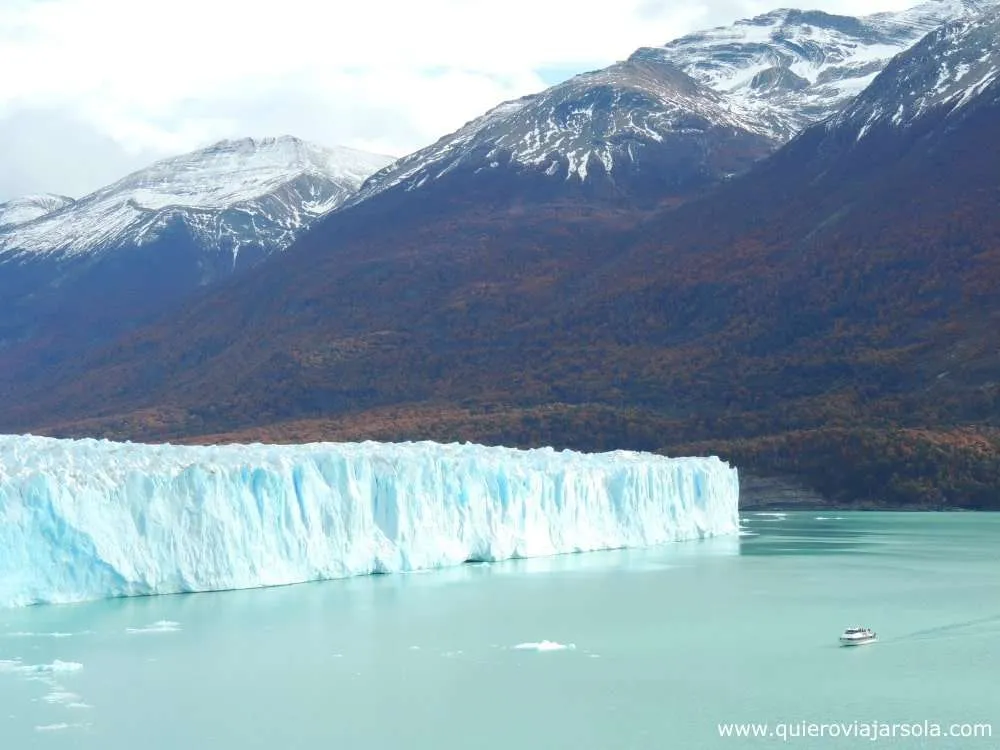 Cómo llegar al Perito Moreno, navegación Lago Argentino